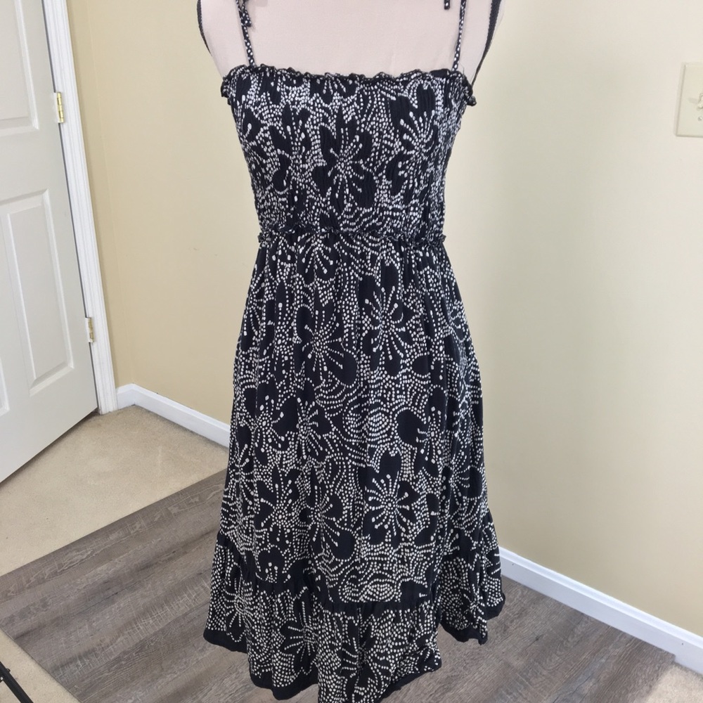 Motherhood Maternity Stretch Tube Top Dress Ties